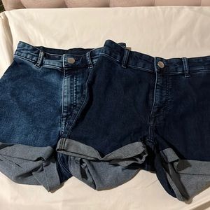 H&M high waisted shorts